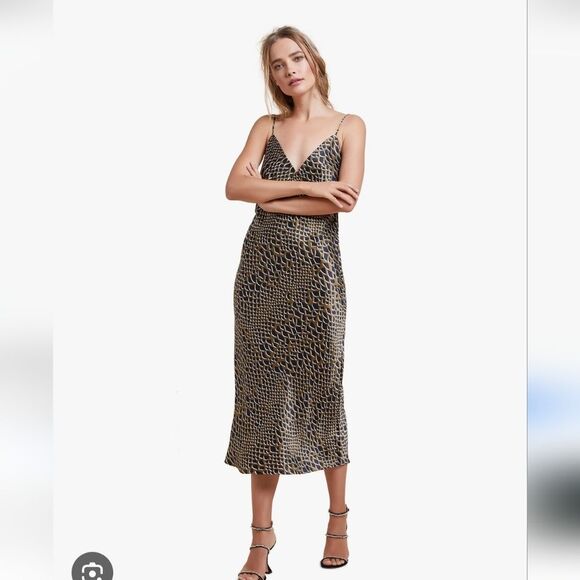 Olivia von Halle Nwt Silk Issa Slip Dress - Picture 7 of 13